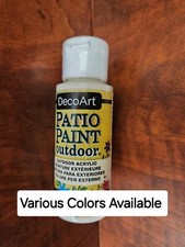 DecoArt Patio Paint 2 Ounce Bottle Per Bottle