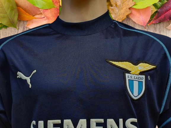 Puma S.S. Lazio ダークブルーシャツ Mサイズ Puma S.S. Lazio ダークブルーシャツ Mサイズ
