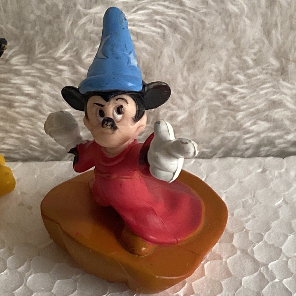Vintage Lot Of 3 Mickey Mouse Fantasmic Figures Disney Mexico