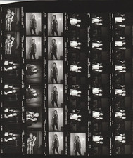 Contact Photo Sheet & Negatives Tanya Roberts Bond 007 Donna Dixon Casey Kasem