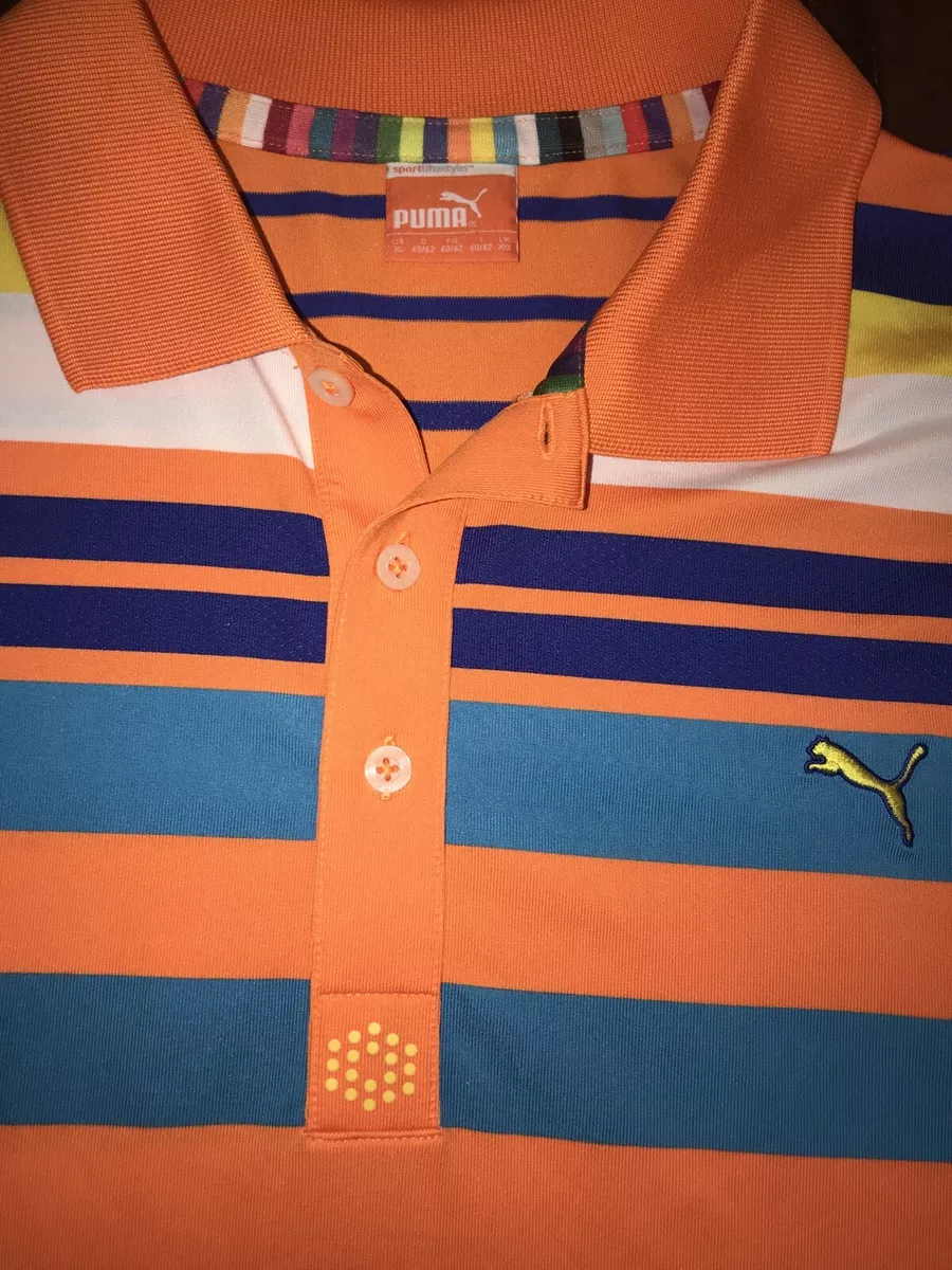 Puma golf orange hotsell