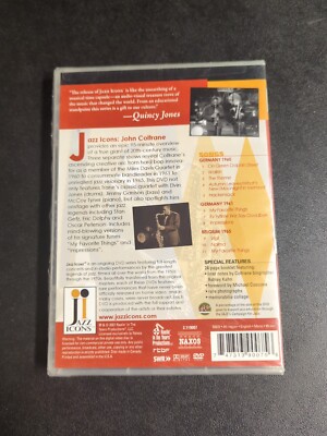 ミュージック DVD jazz icons John Coltrane John Coltrane - Jazz Icons - John Coltrane - Live In
