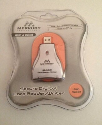 Merkury Innovations High Speed Data Transfer Plug Play Memory Stick Card Reader