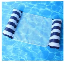 2024 Water Hammock Recliner: Inflatable Pool Lounge Bed, Floating Mattress