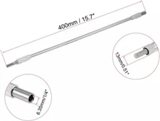 Flexible Extension Screwdriver Bit Holder Magnetic Extention Hex Shaft Screw Dri