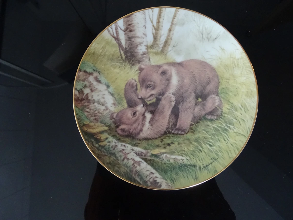 Sammelteller "The Forest Years" by John Francis von 1982 Monat Mai - Bären