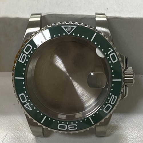 Cassa orologio 40 mm acciaio inox per Miyota 8215 8205 8200 Mingzhu 2813 3804 - Foto 23 di 40