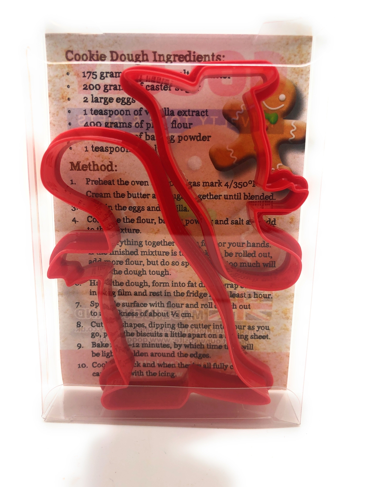 Tyrannosaurus Rex Dinosaur Cookie Cutter set of 2 Biscuit, Pastry Fondant Cutter