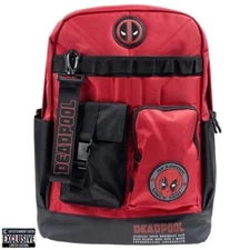 Deadpool Tactical Backpack Entertainment Earth Exclusive Limited Edition 600 pcs