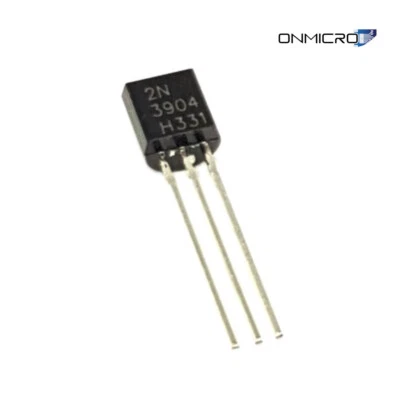 SEMTECH 10 Stück 2N3904 NPN 2N3906 PNP Transistor BJT 40V 60V 100mA 0,5W TO92