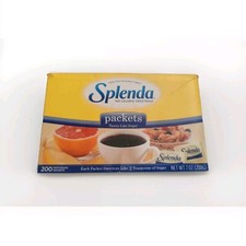 SPLENDA Zero Calorie Sweetener 200 Count Packets 7 oz Box