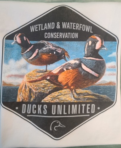 New Ducks Unlimited T Shirt Wetland & Waterfowl Conservation. **T13 - Picture 2 of 6