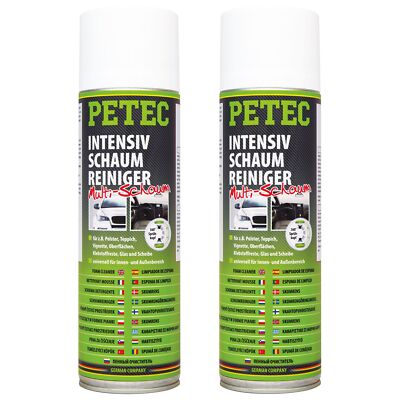 Petec 2x Intensivschaumreiniger 500ml