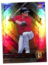 2021 Panini Chronicles #1 Bobby Dalbec Gold Standard rookie card Red Sox