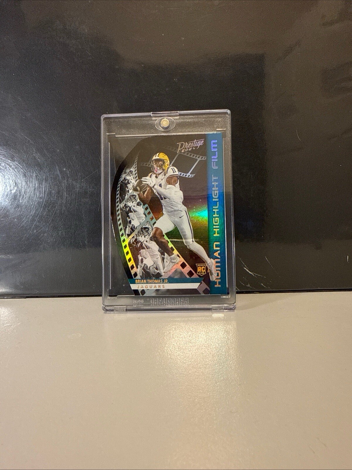 BRIAN THOMAS JR Rc 2024 PANINI PRESTIGE HUMAN HIGHLIGHT FILM RC DIE CUT CASE HIT