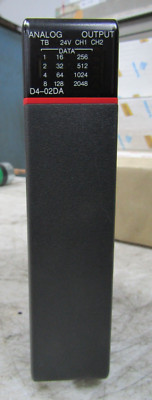 PLC DIRECT D4-02DA ANALOG OUTPUT MODULE