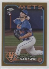 2024 Topps Chrome Gold Refractor /50 Grant Hartwig #45 17uf