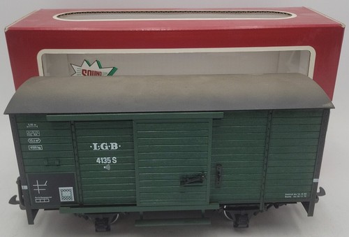 Coche de carga escala LGB 4531 G #4135 con sonidos EX/caja | Condition: Used