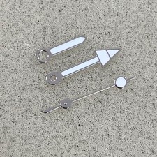 Green Luminous Triangle Arrow Watch Hands Fit For NH35/NH36/4R/7S Movement Watch