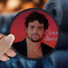 Noah Centineo Patch Sew/Iron on with Embroidered Border for Hats, Shirts.