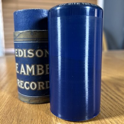 Edison Cylinder Record Off With The Old Love On With The New 2333 Van Brunt Unte
