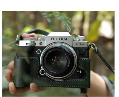 Genuine Real Leather Camera Bag Case Cover For Fuji Fujifilm XT5