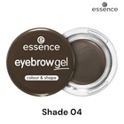 Essence Eyebrow Gel 04 – Tint & Shape Brows, Professional Brow Gel
