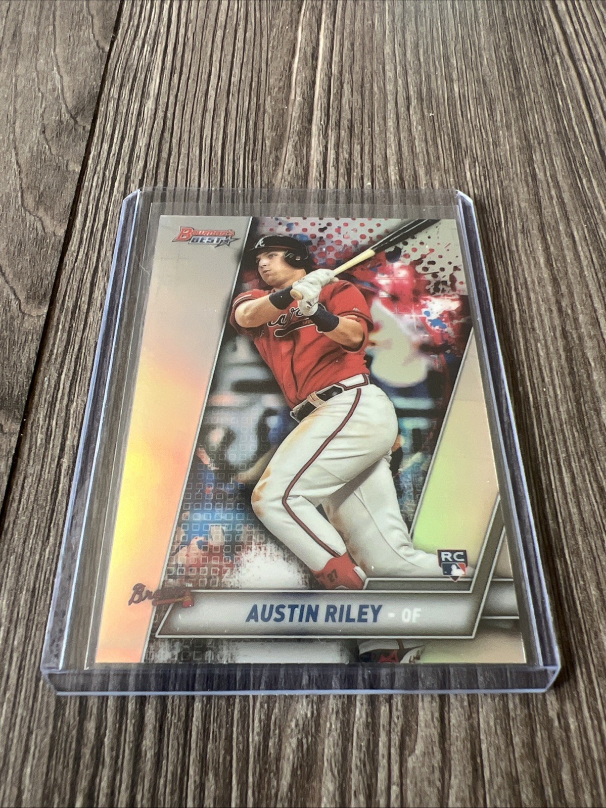 2019 Bowman's Best - Austin Riley #4 Refractor (RC)