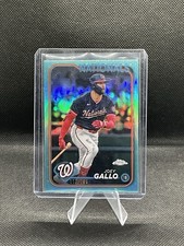 2024 Topps Chrome Update Series - Joey Gallo #USC7 Aqua Refractor /199