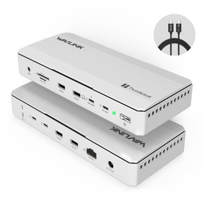 Thunderbolt 5 Dock Triple 4K/Dual 8K Display 140W PD for Mac Windows TB5/4