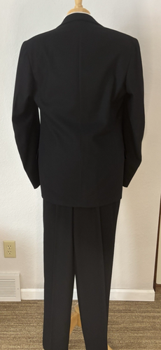 Vintage The Dayton Company Herren 20er-30er schwarz Button Fly 2 Stück Smoking - Bild 2 von 24