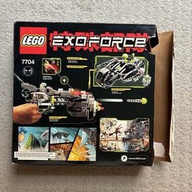 100% COMPLETE With Box Lego Exo-Force Set Sonic Phantom 7704 Used 2006 Light Up