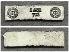 Rutland Bullion Co. 1.432 oz “Flat Odd Weight” Hand Poured Silver Bar .999 Fine