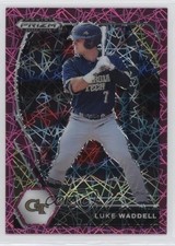 2021 Panini Prizm Draft Picks Pink Velocity Prizm Luke Waddell #PDP157 09j5