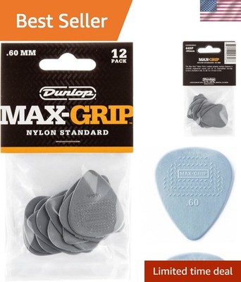 Max-Grip Nylon Standard Pick .60MM - 12 Pack
