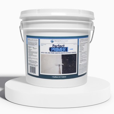 Encapsulant | Asbestos Sealer | No Mastic Removal Required | Adheres New Coat...