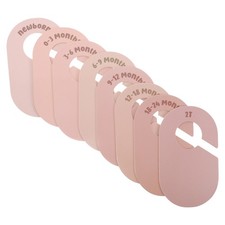 8 Pcs Children's Clothing Divider Card Baby Closet Dividers for Nursery