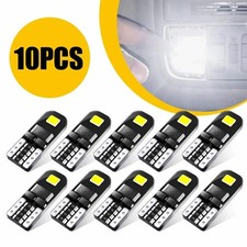 10/2Pcs T10 W5W LED Canbus No Error 194 168 501 Bulb 5W5 Car Interior Lights Lam