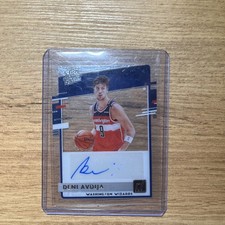 2020-21 Panini - Clearly Donruss Deni Avdija Rated Rookie Auto clear 🔥autograph