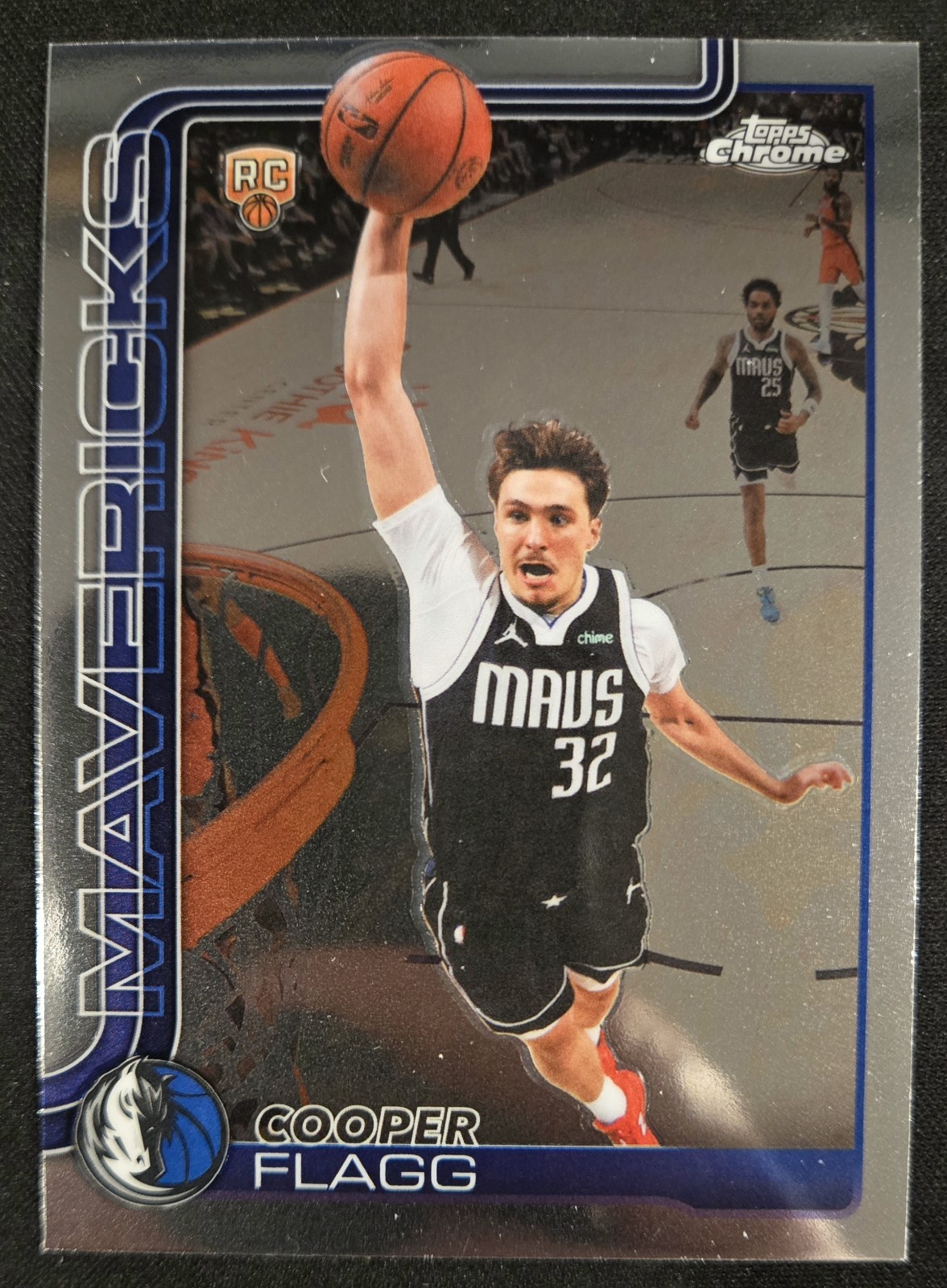 2026 Topps Chrome Update Cooper Flagg #151 Rookie RC Mavs