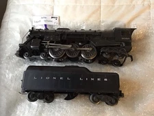 Lionel PW 2056 Hudson with LIQUID SMOKE & LLines 2046W Tender-w/OR BXS-SEE VIDEO