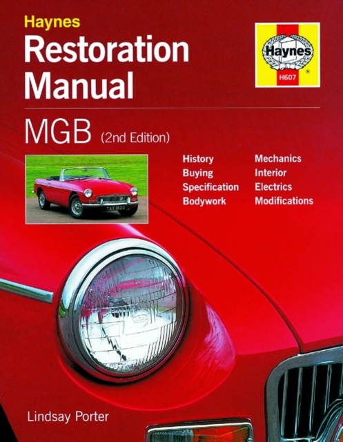MGB Restoration Manual by Lindsay Porter (Paperback Book)
