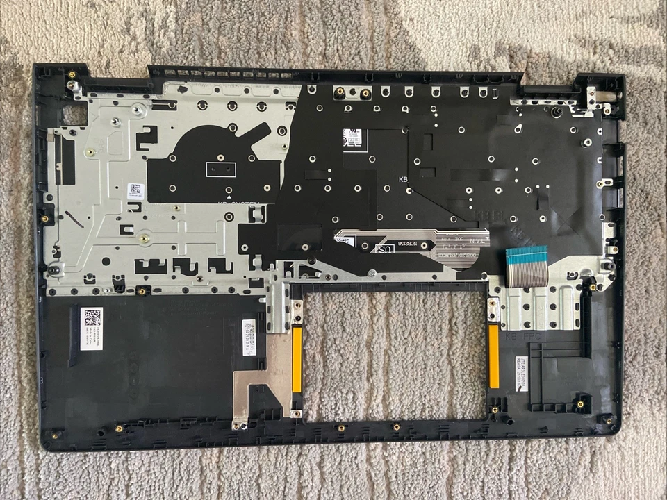 Lote de 13 teclados Dell Inspiron 15 3510 15.6 apoio para as mãos EUA 54WVM 054WVM B96 - Imagem 2 de 2