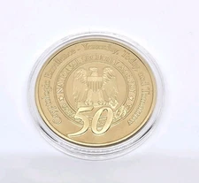 2002 NSA National Security Agency Cryptologic Excellence 50th Challenge Coin