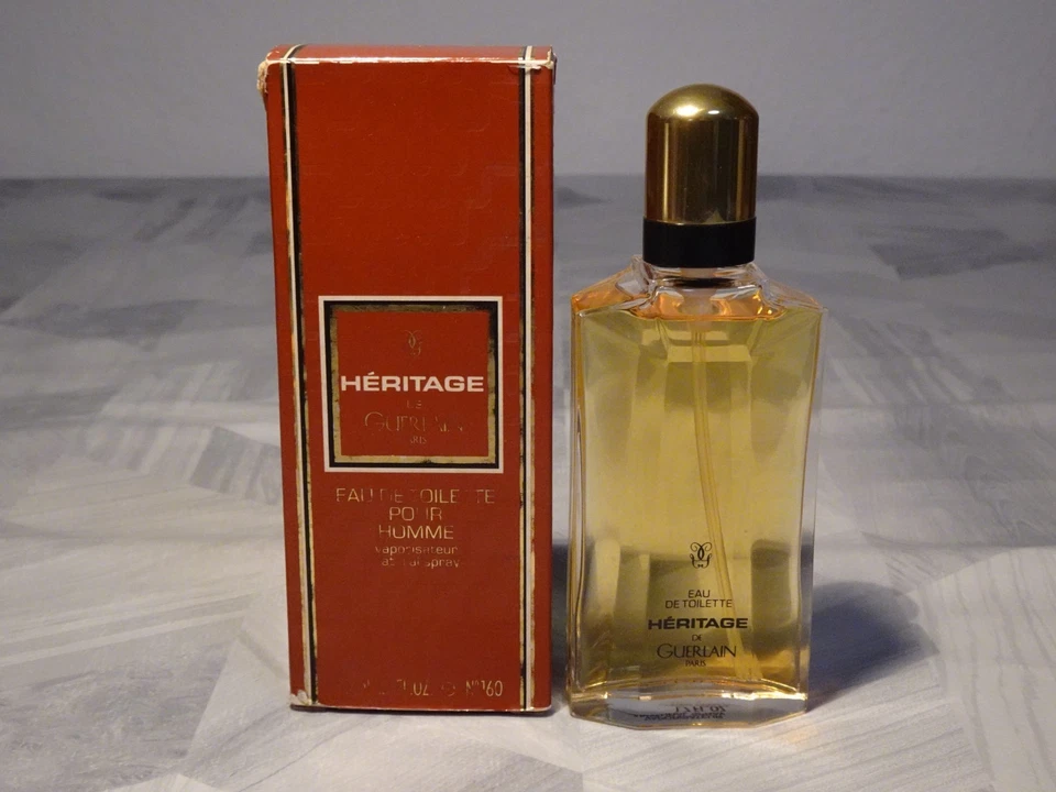 Guerlain Heritage Eau de Toilette pour Homme 50 ml Vintage/Rarität sehr selten