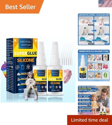 Durable 100g Silicone Adhesive - Non-Toxic, Waterproof & Quick Setting Solution