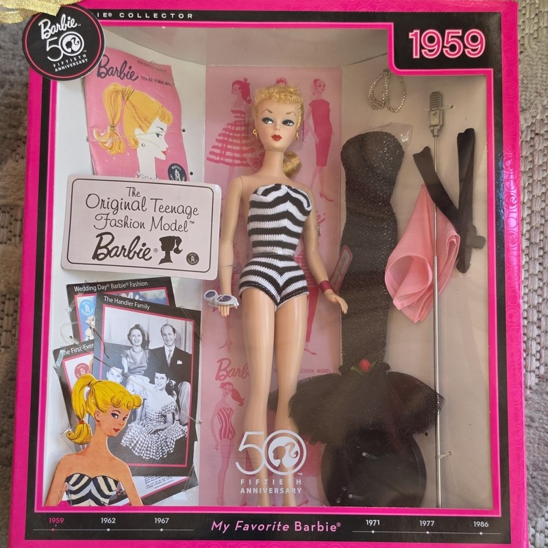 Barbie My Favorite Barbie 50th Anniversary 1959 Teenage Fashion Model Doll