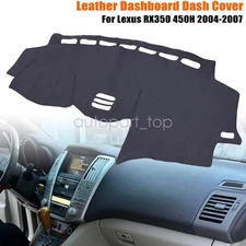 Leather Dashboard Dash Cover Dashmat Mat Carpet For 04-07 Lexus RX350 RX450H