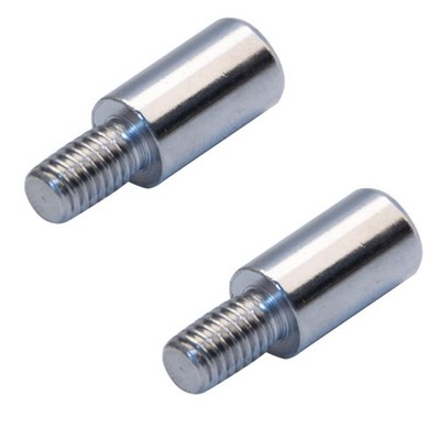 2x Chrome Arcade Joystick Shaft Extender 15mm Extension ROD For SANWA Joysticks.