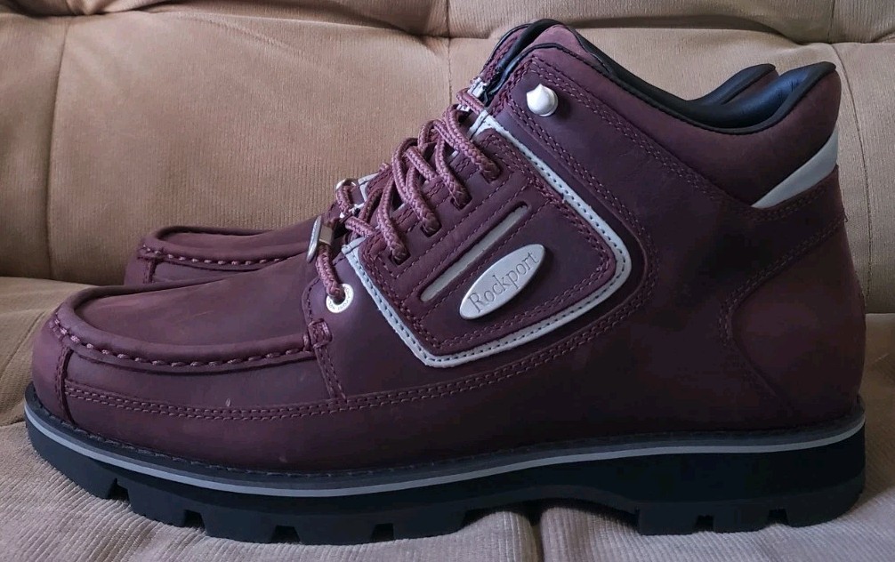 Rockport XCS Umbwe II Burgundy Waterproof Mweka Casual Dress Boots Men Sz 8 Rockport XCS Umbwe II Burgundy Waterproof Mweka Casual Dress  main image 2